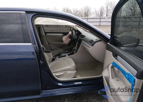 2013 Volkswagen Passat 2.0L Tdi Se z USA, uszkodzony, nr VIN 1VWBN7A39DC111353